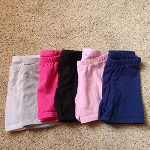 6 pairs of Cat & Jack tumbling shorts 5T